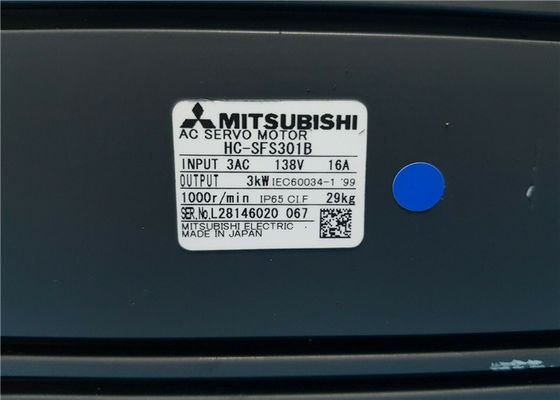 Η Mitsubishi 3.0KW INDUSTRIAL 3AC SERVO MOTOR HC-SFS301B 1000R/MIN Νέα σε αποθεματισμό