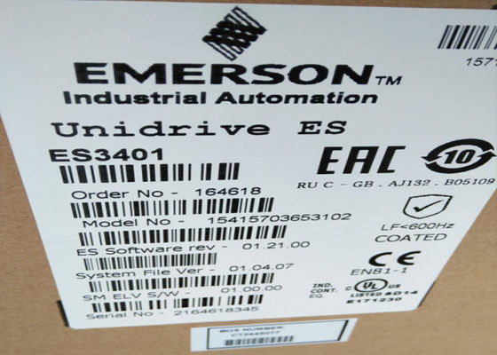 NIDEC CONTROL TECHNIQUES Unidrive ES3401 15KW Emerson CT Ανελκυστήρας συχνοτήτων νέος