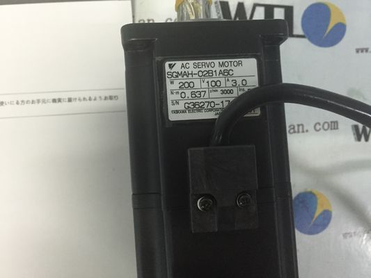 Yaskawa AC Industrial Servo Motor SGMAH-02B1A6C 200W 200V ΠΛΑΝΤΑ ΝΕΟ