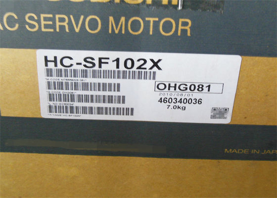 1KW Mitsubishi Βιομηχανικός Έλεγχος Ηλεκτρικός Κινητήρας HC-SF102X 3 Φάσης AC Σερβοκινητήρας