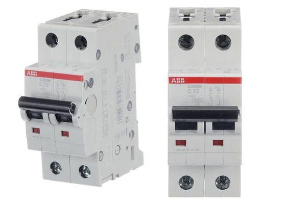S202M-C32 2CDS272001R0324 Μικροσκοπικοί διακόπτες κυκλωμάτων MCBs 2P 32A