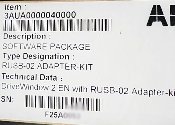 3AUA0000040000 RUSB-02 DriveWindow 2.X EN Εργαλείο εντοπισμού σφαλμάτων Νέο στο κουτί