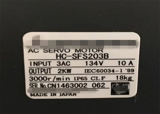 ΜΙΤΣΥΒΙΣΙ ΜΕΛΣΕΡΒΟ σειρά HC-SFS Μέτρια αδράνεια κινητήρα ισχύος HC-SFS203B από την Ιαπωνία