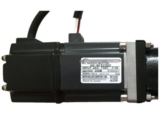 0.1KW 200V Βιομηχανικός κινητήρας εφοδιασμού MITSUBISHI HC-MFS13G1 HC-KFS23G2 3000 στροφές ανά λεπτό