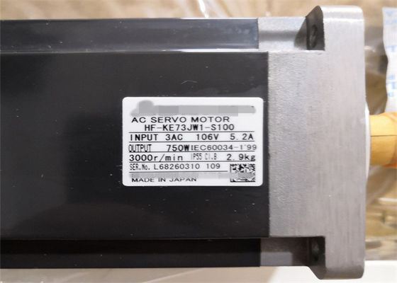 HF-KE73JW1-S100 Υψηλής περιστροφής σερβοκινητήρας HF-KE43BJW1-S100 σε απόθεμα