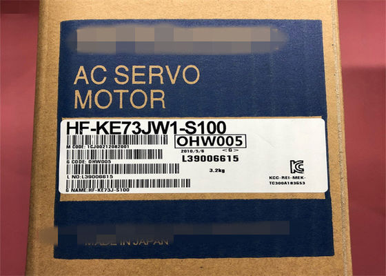 HF-KE73JW1-S100 Υψηλής περιστροφής σερβοκινητήρας HF-KE43BJW1-S100 σε απόθεμα