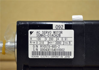 Υπηρετικός κινητήρας Yaskawa SGMAS-04ACA2B Brushless AC Υπηρετικός κινητήρας High Rpm 200V 2.6A