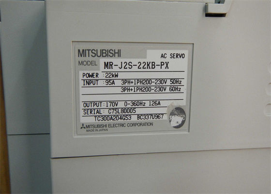 MITSUBISHI 22KW AC Σερβο ενισχυτής MR-J2S-22KB-PX 3 Φάσης Βιομηχανικό Σερβο Drive 400V ΝΕΟ