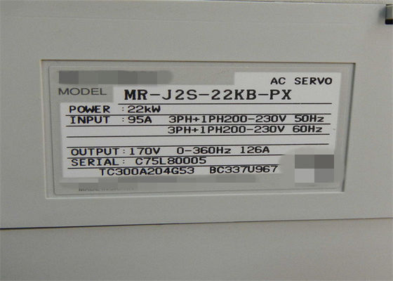 MITSUBISHI 22KW AC Σερβο ενισχυτής MR-J2S-22KB-PX 3 Φάσης Βιομηχανικό Σερβο Drive 400V ΝΕΟ