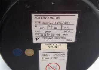 Yaskawa Βιομηχανικός Σερβοκινητήρας Ηλεκτρικός Σερβοκινητήρας AC 1150W 7.3A SGMDH-12A2A-YR12