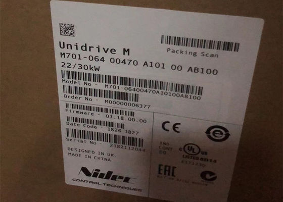 Nidec Emerson CONTROL TECHNIQUES M701-064-00470A 22/30KW 47A Unidrive M AC μετατροπέας κίνησης