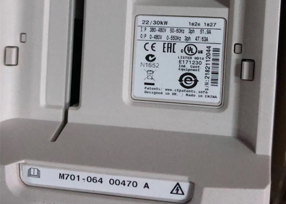 Nidec Emerson CONTROL TECHNIQUES M701-064-00470A 22/30KW 47A Unidrive M AC μετατροπέας κίνησης