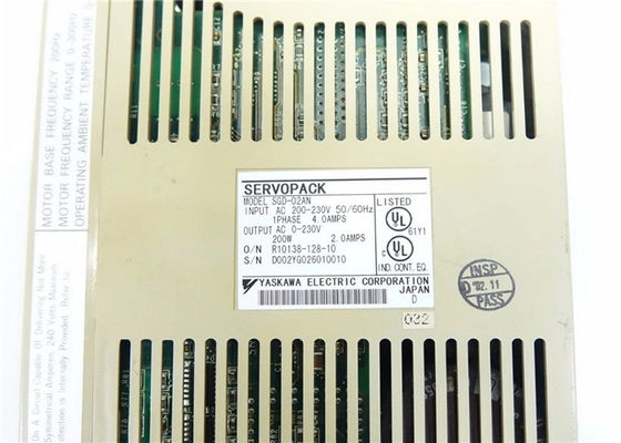 SGD-02AN Yaskawa Servo Drives 1 έτος εγγύηση Νέα στο αρχικό κουτί