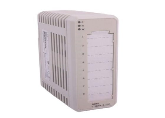 ABB AI810 3BSE008516R1 Αναλογική είσοδος 8 καναλιών Μονάδα I/O Διάρκεια λειτουργίας