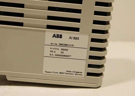 ABB AI893 3BSC690141R1 Ψηφιακή μονάδα I O με προστασία εσωτερικής ασφάλειας