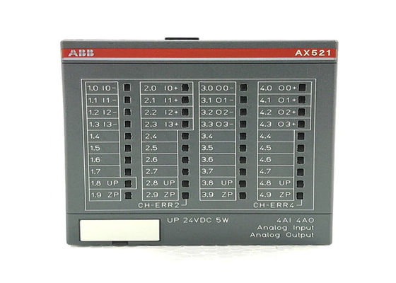 ABB AX521 1SAP250100R0001 Αναλογική μονάδα εισόδου-έξόδου