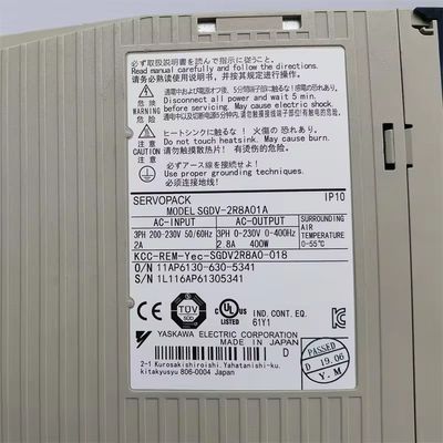 Για την Yaskawa SGDV-2R8A01A ολοκαίνουργιο AC σερβο ενισχυτή στην αρχική