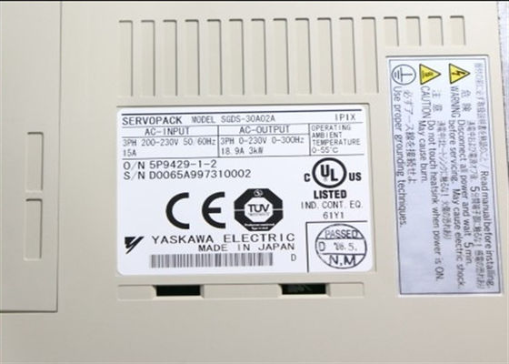 Νέος από την Yaskawa SGDS-30A02A 230V AC ενισχυτής στην αρχική έκδοση