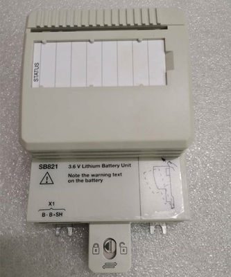 ABB SB821 3BSE018109R1 Ενότητα μπαταρίας τροφοδοσίας Χρησιμοποιήστε ένα SB821 για κάθε CPU