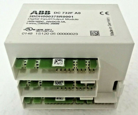 ΑΜΒ DC732F 3BDH000375R0001 DC Ανεξάρτητο Ελέγχου Εργαλείου Ψηφιακής Εισόδου-Εξόδου