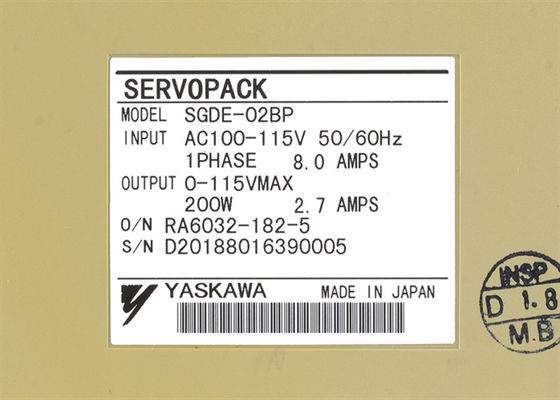 Υπηρετικός ενισχυτής Yaskawa SGDE-02BP