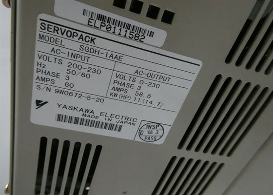 SGDH-1AAE Servo Drives Yaskawa ολοκαίνουργια σε αρχικό κουτί 230V
