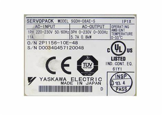 Υπηρετικός ενισχυτής Yaskawa SGDH-08AE-S ολοκαίνουργιο σε αρχικό κουτί