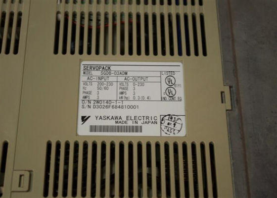 Η Yaskawa Servo Drives SGDB-03ADM Όμιλος Νέος στην Κουτί 0.3kw