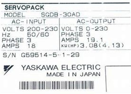 AC Servo Drives Yaskawa SGDB-30AD ολοκαίνουργια σε αρχικό κουτί 230V