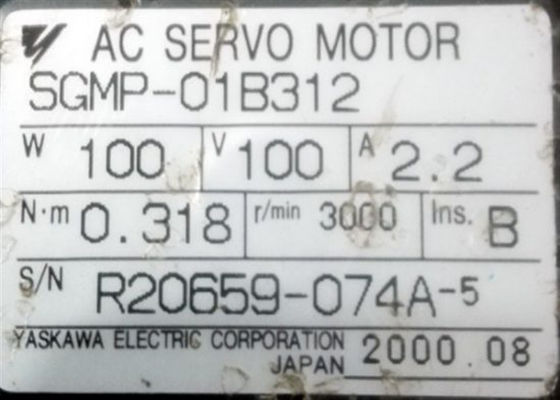SGM-01B312 μάρκα Yaskawa AC Servo Motor Νέος πρωτότυπος σε κουτί 100V