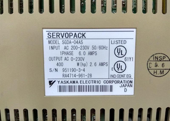 Υπηρετικός ενισχυτής Yaskawa SGDA-04AS