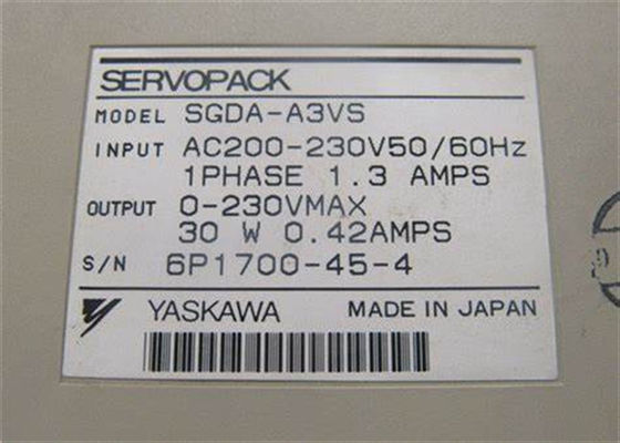 Η Yaskawa SGDA-A3VS Servo Drives Σειρά Sigma ολοκαίνουργια σε κουτί