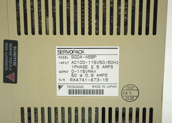 Η Yaskawa SGDA-A5BP είναι ολοκαίνουργια σε αρχικό κουτί 100V.