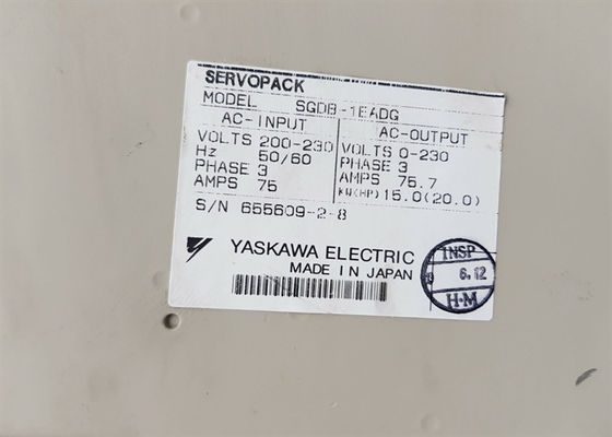 SGDB-1EADG Yaskawa Brand Servo Drives Νέο σε αρχικό κουτί 200V