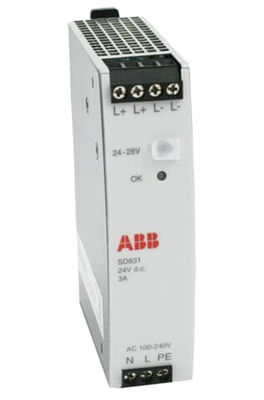 ABB 3BSC610064R1 SD831 Ενέργεια Εισόδου AC 100-240 V Έκδοση DC 24 V 3A