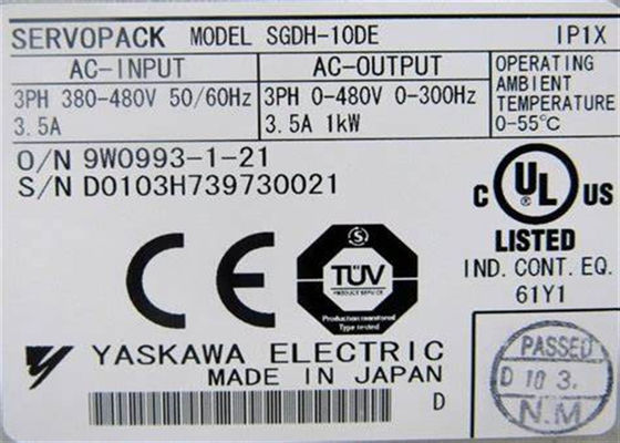Η Yaskawa SGDH-10DE AC servo ενισχυτής ολοκαίνουργια στο αρχικό κουτί