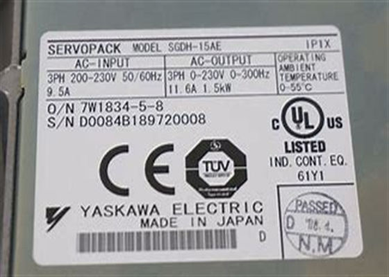 Η Yaskawa SGDH-15AE είναι ολοκαίνουργια στην αρχική μορφή.