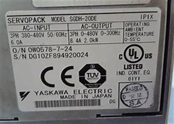 Η Yaskawa SGDH-20DE Industrial Servo Drive είναι ολοκαίνουργια πρωτότυπη.