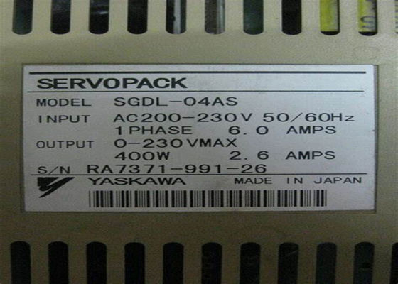 Η Yaskawa Servo Drives SGDL-04AS SGDL σειρά ολοκαίνουργια πρωτότυπη