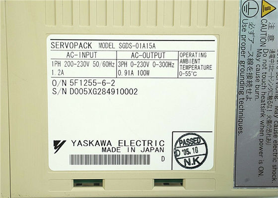 Η Yaskawa Sigma Σειρά 3 SGDS-01A15A AC Servo Drive είναι ολοκαίνουργια.