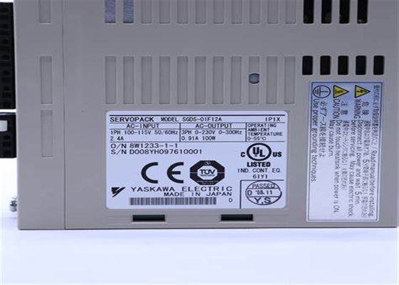 Αρχική Yaskawa SGDS-01F12A Βιομηχανικά Servo Drive ολοκαίνουργια