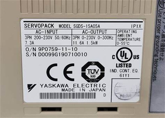 Νέο σέρβο κινητήρες της Yaskawa SGDS-15A05A Industry Original