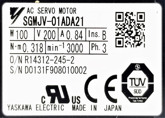 Τελευταία έκδοση SGMJV-01ADA21 Yaskawa Insustry Servo Motor