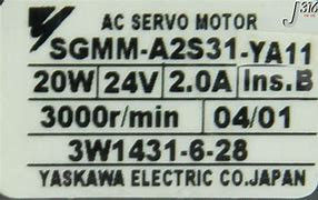 SGMM-A2S31-YA11 Yaskawa Σειρά Sigma Mini Servo Motor ολοκαίνουργια