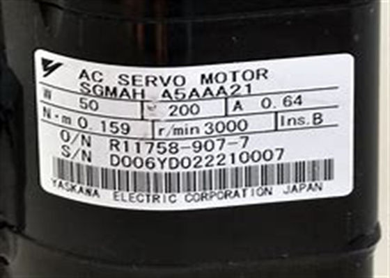 Για την Yaskawa SGMAH-A5AAA21 ολοκαίνουργιο βιομηχανικό κινητήρα σε κουτί