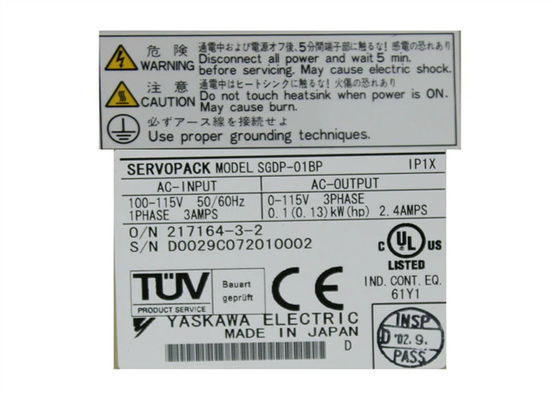 SGDP-01BP Yaskawa Βιομηχανική AC Servo Drive ολοκαίνουργιο αρχικό κουτί