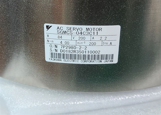 SGMCS-04C3C11 Yaskawa ολοκαίνουργιος κινητήρας AC σε αρχικό κουτί