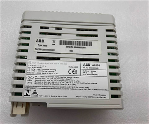 AI893 3BSC690141R1 Αναλογική μονάδα εισόδου Επαναχούμενη μονάδα τροφοδοσίας