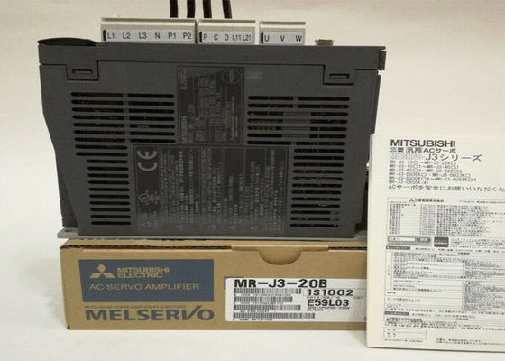 Mitsubishi Melservo MR-J3-20B Βιομηχανικός AC Servo Drive 200W Έξοδος 170V 1.5A Εισαγωγή 200-230V