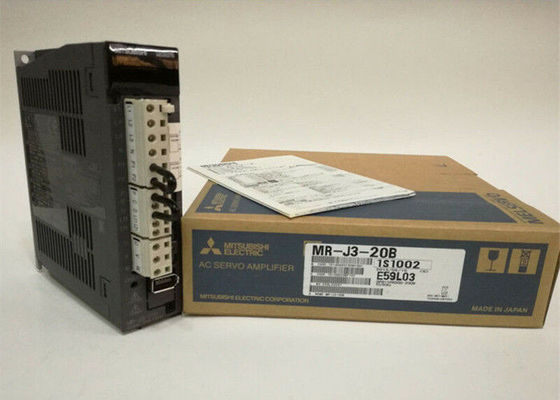 Mitsubishi Melservo MR-J3-20B Βιομηχανικός AC Servo Drive 200W Έξοδος 170V 1.5A Εισαγωγή 200-230V
